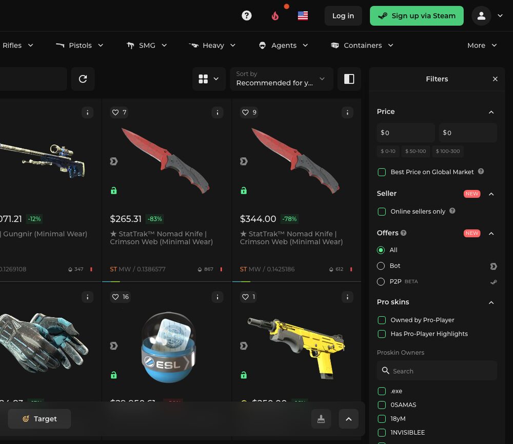 Marketplace listings — the feed every alert bot ultimately reposts