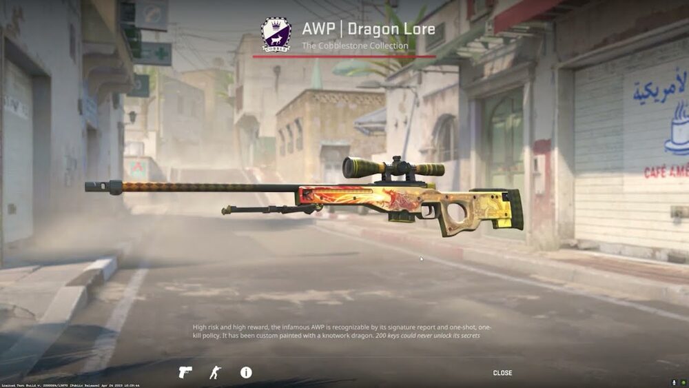 AWP Dragon Lore