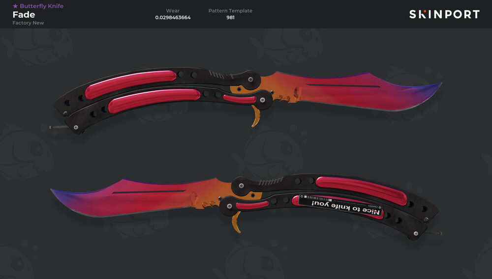 Operation Breakout and the Butterfly Knife Phenomenon