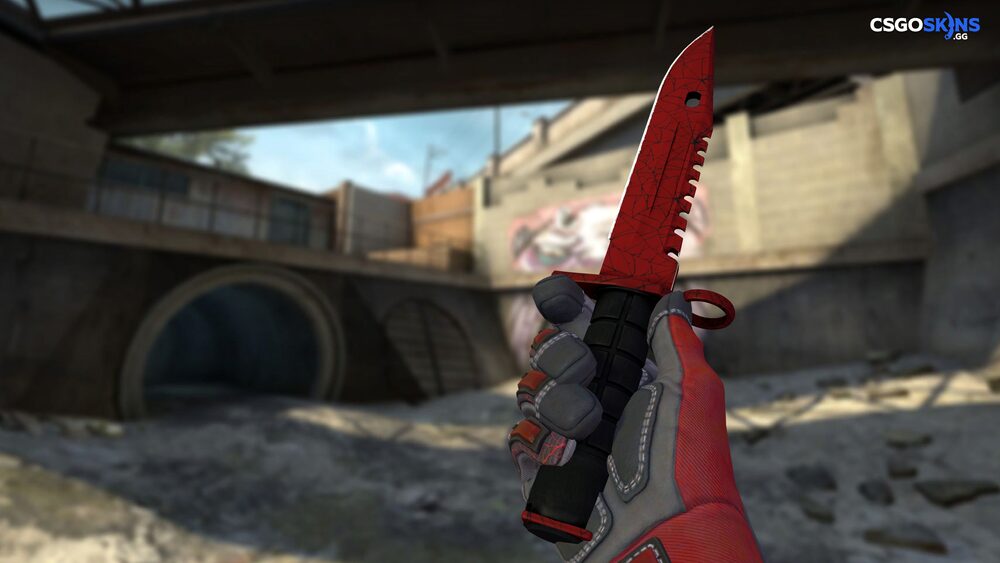 StatTrak M9 Crimson Web FN