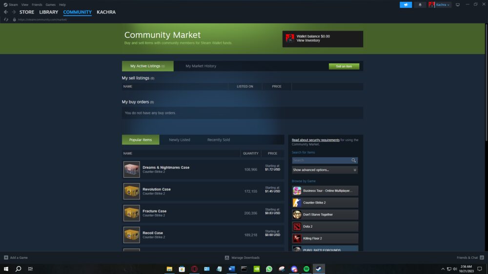 A Short History of the Steam Community Market