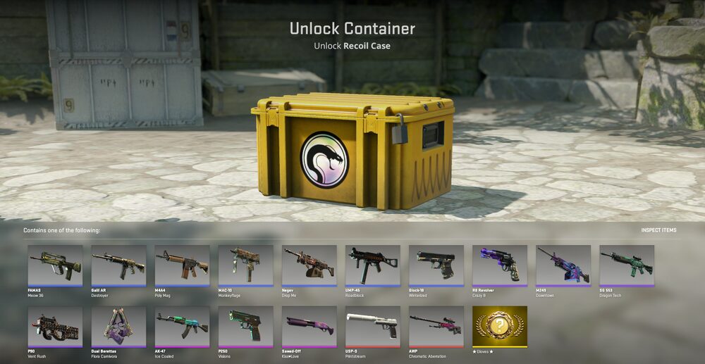 The Deflationary Mechanics of CS2 Cases